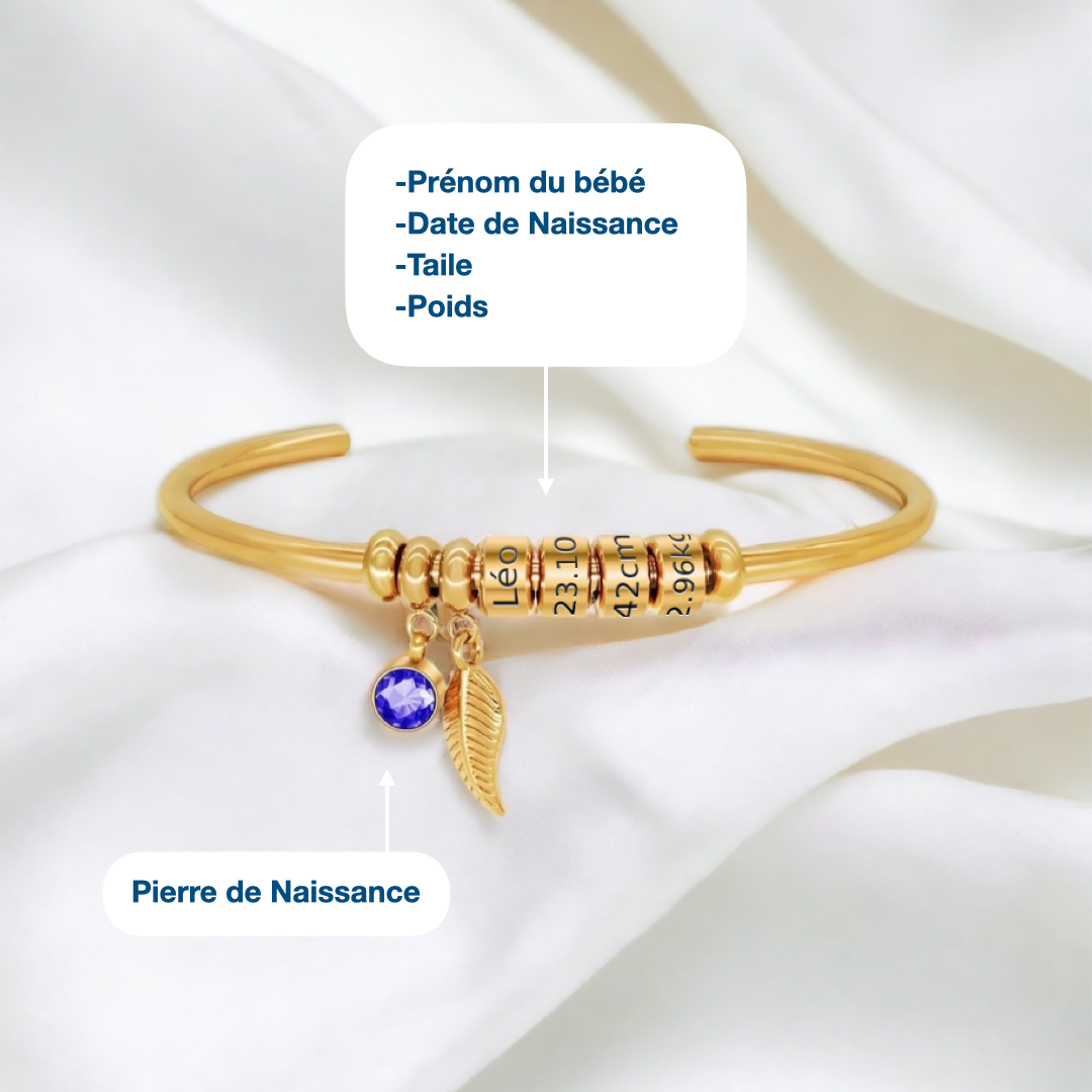 Bracelet Naissance - Douce Mémoire