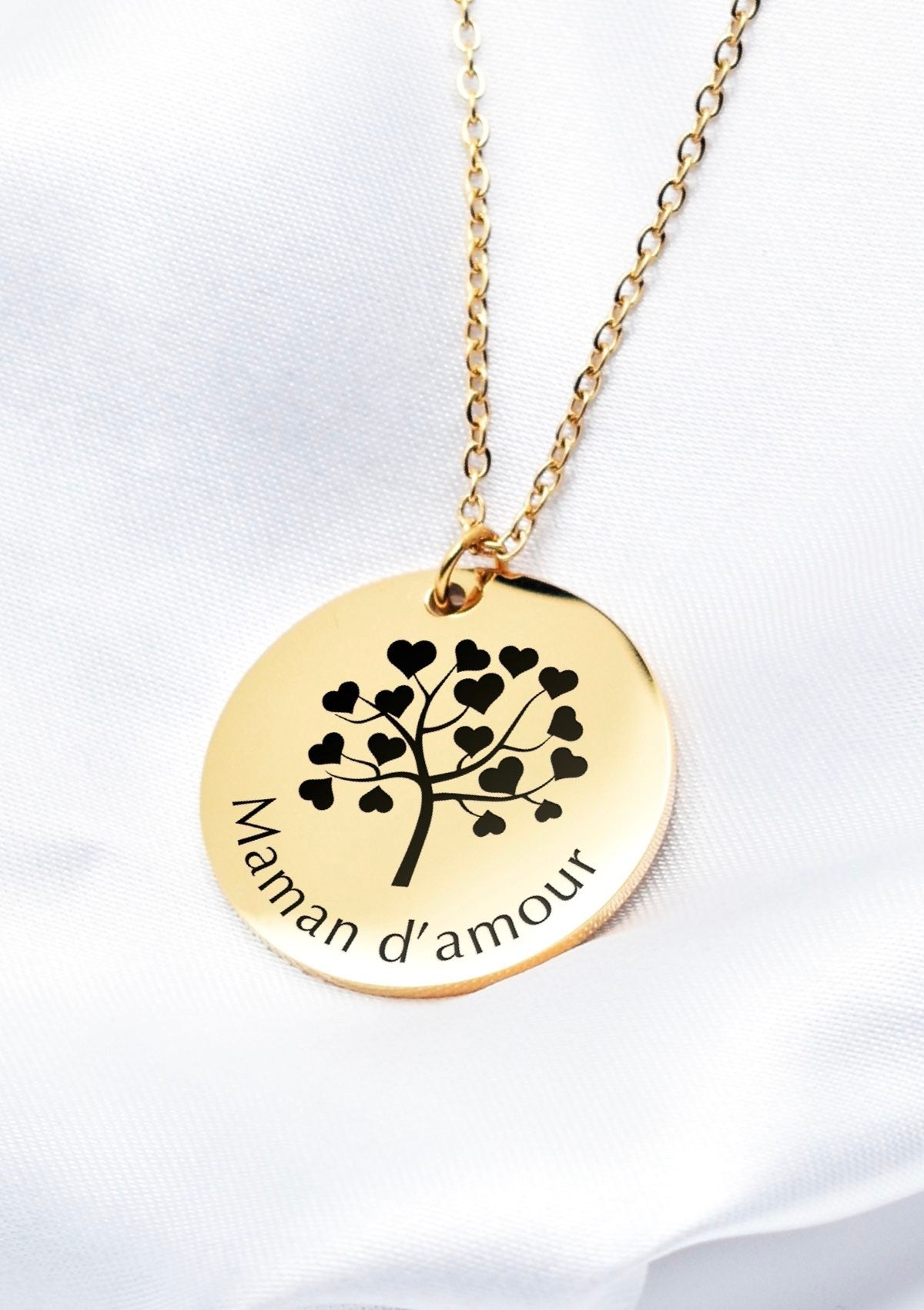 Mom of Love Necklace