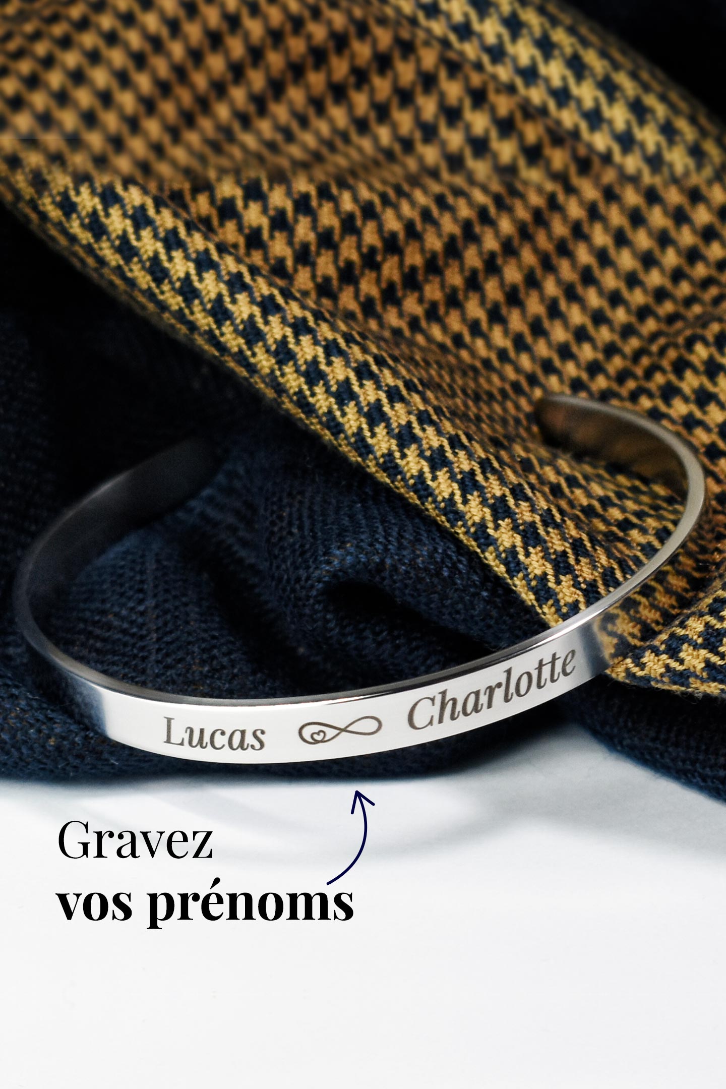 Lovers Bracelet — Silver